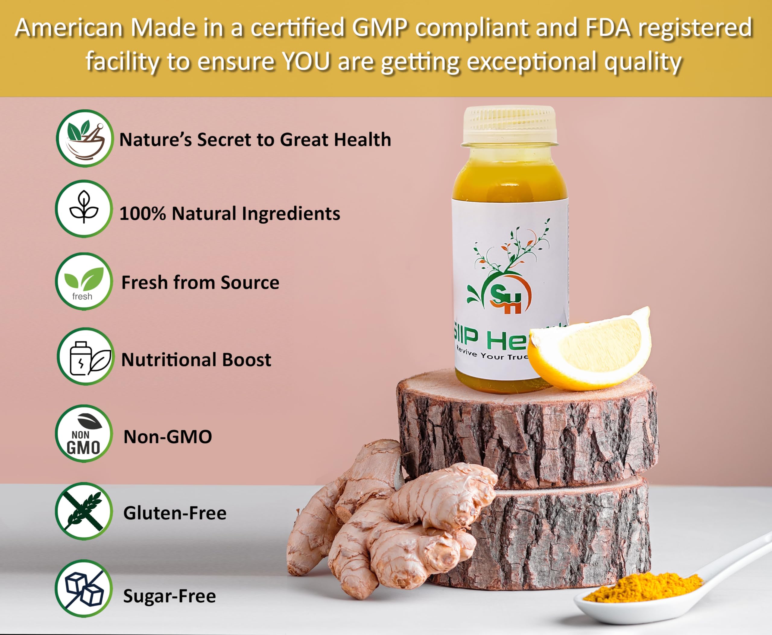 SIIP Health Pure Shots 10-pack box highlights value and ready-to-serve options.