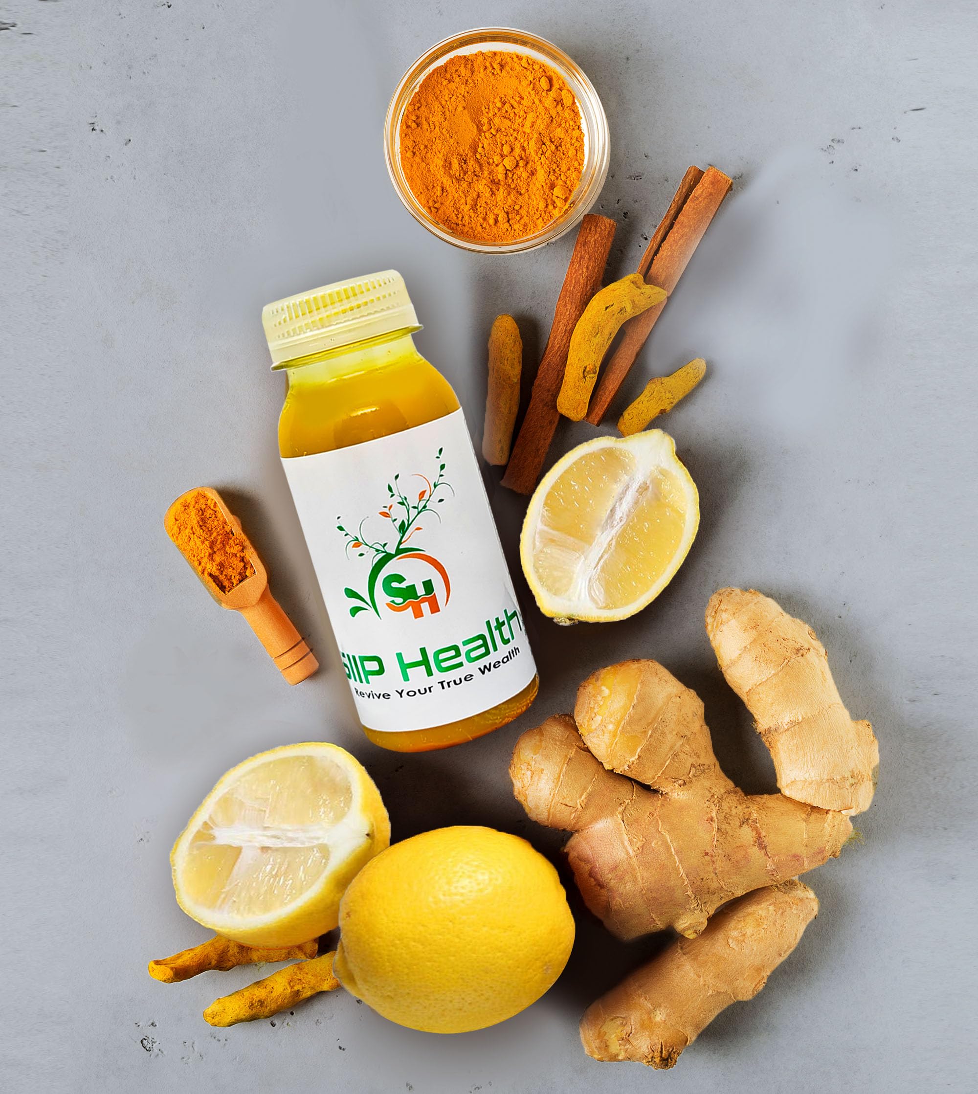 SIIP Health Pure Shots 2oz-bottle shows convenient on-the-go format.