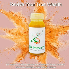 SIIP Health Pure Shots bioperine focus paired with herbs for enhanced absorption.