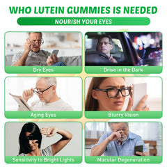 Sijigood astaxanthin bilberry gummies closeup supports healthy eye function.