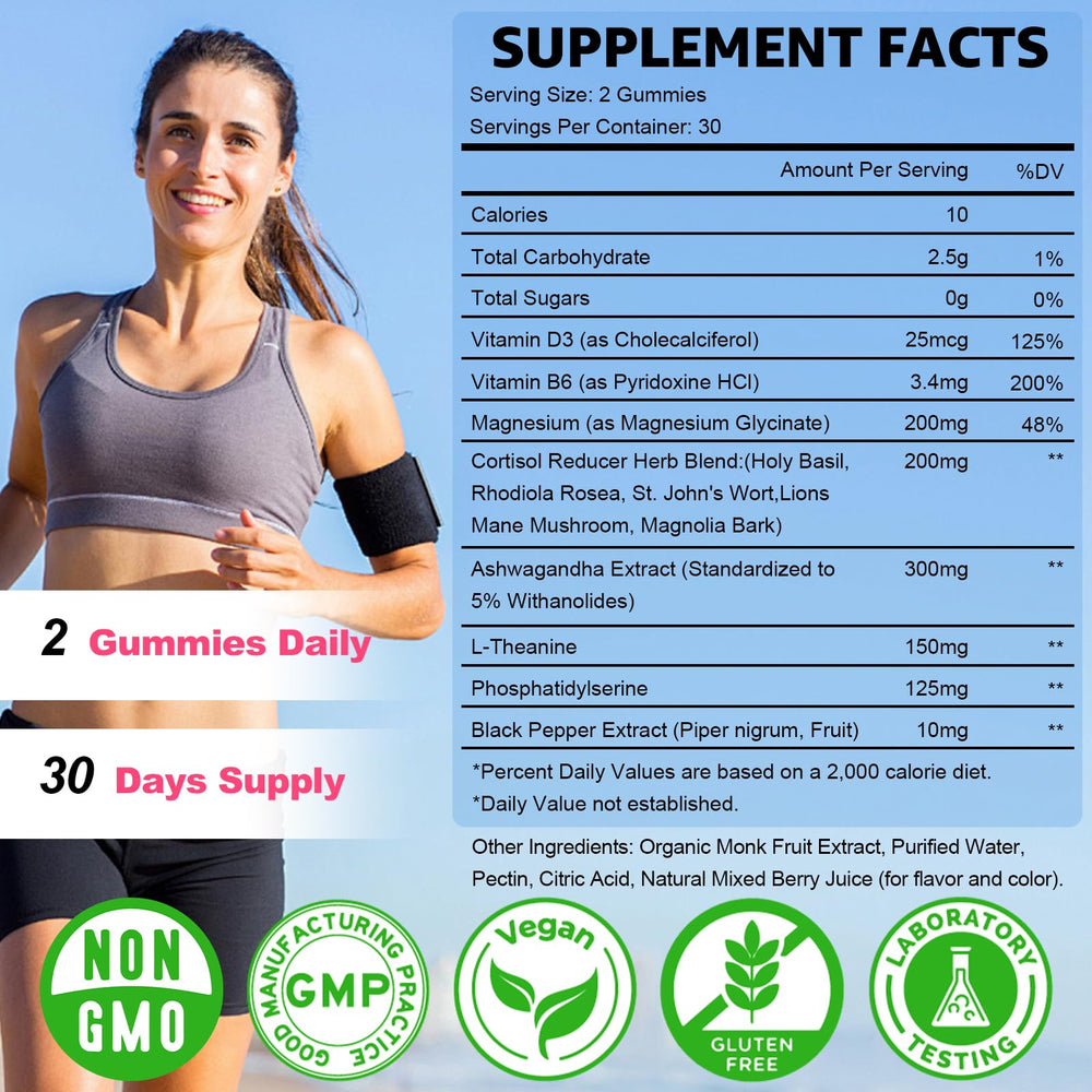 Sijigood gummies in hand suggesting easy daily stress relief option
