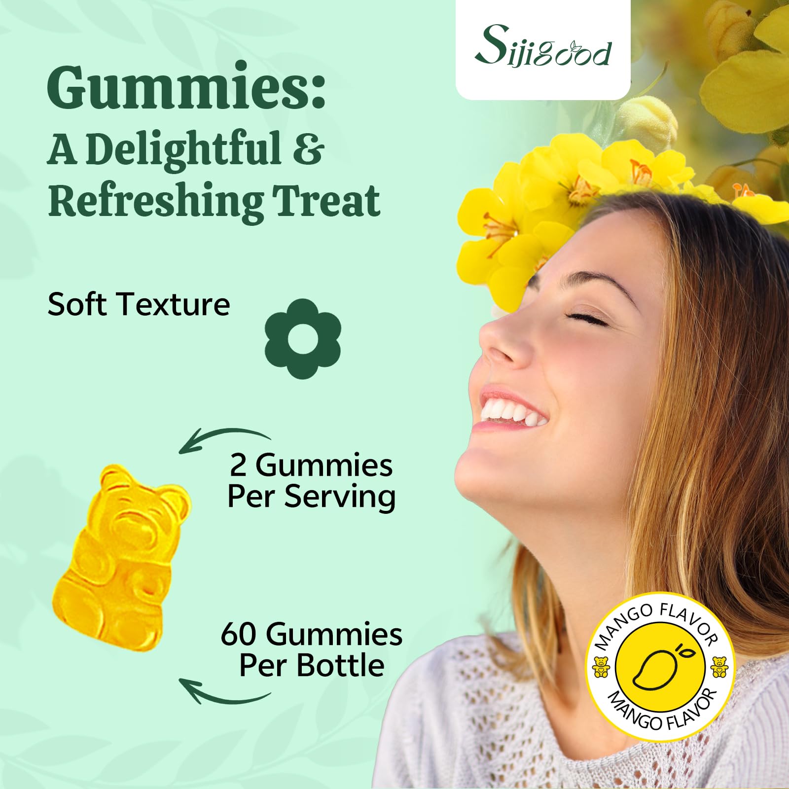 Sijigood digestive-support bottle ready for daily use
