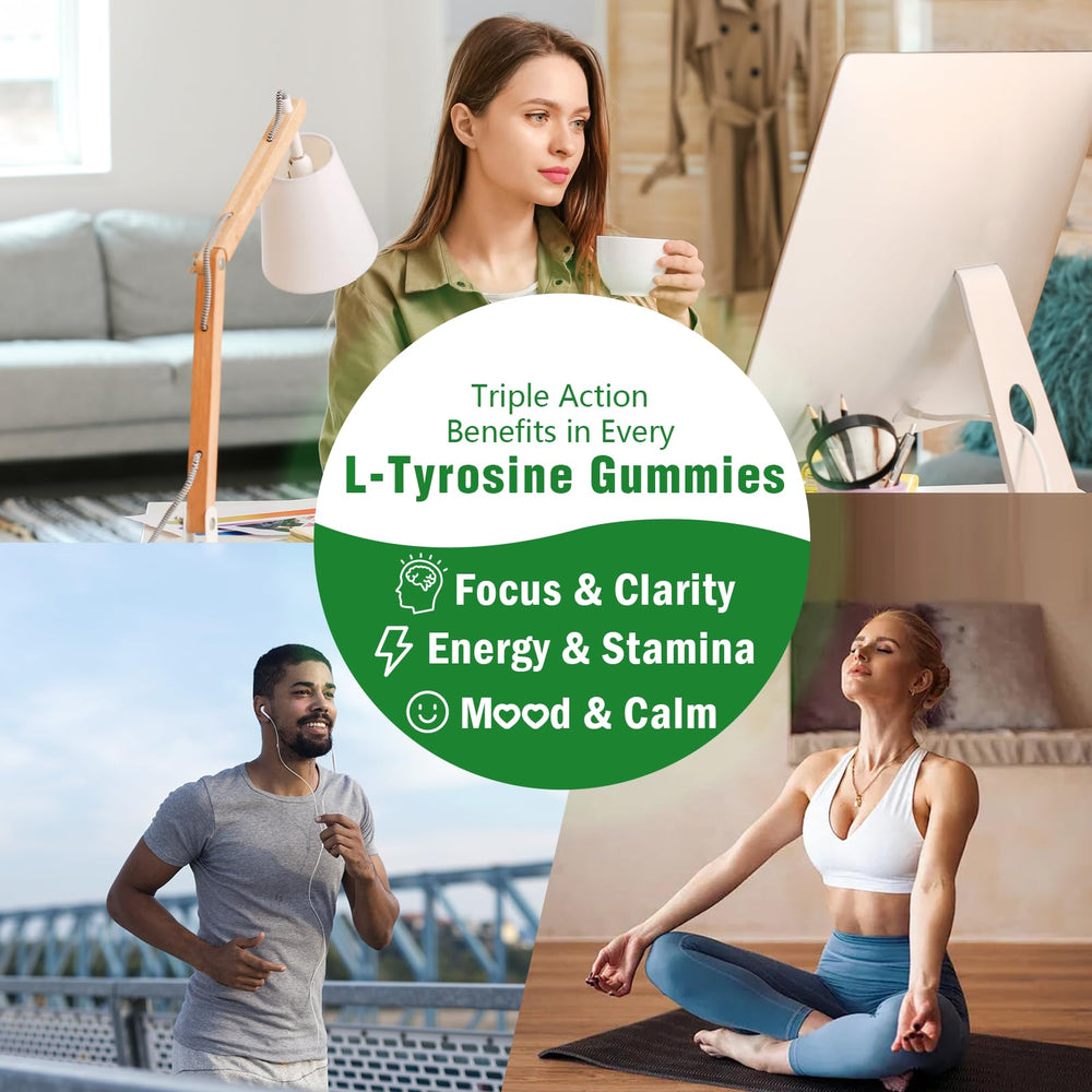 Sijigood ingredients with L-Tyrosine and L-Theanine highlight the formula