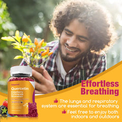 Family-friendly Sijigood quercetin gummies for kids and adults.