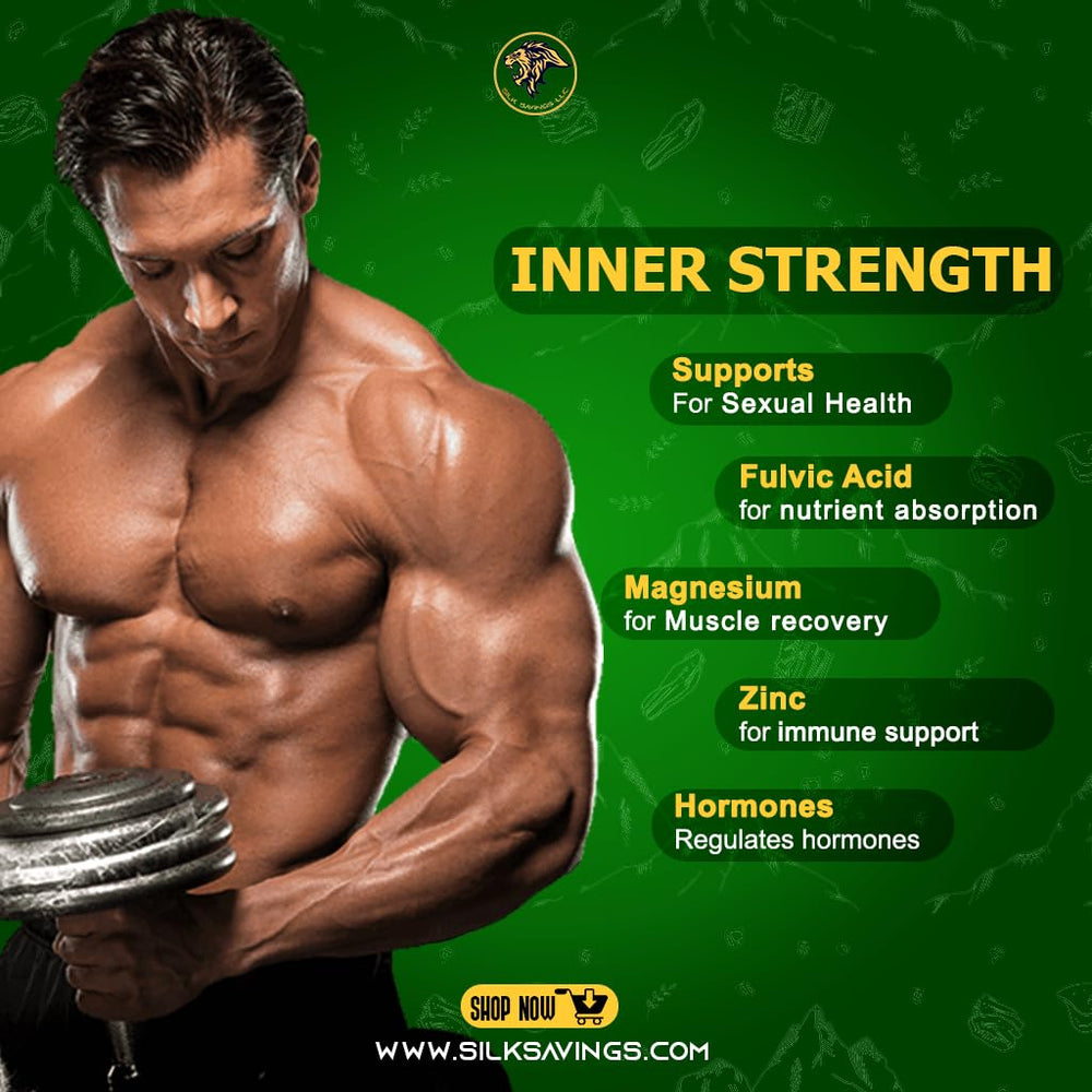 Silk Savings Shilajit aids muscle recovery after workouts.