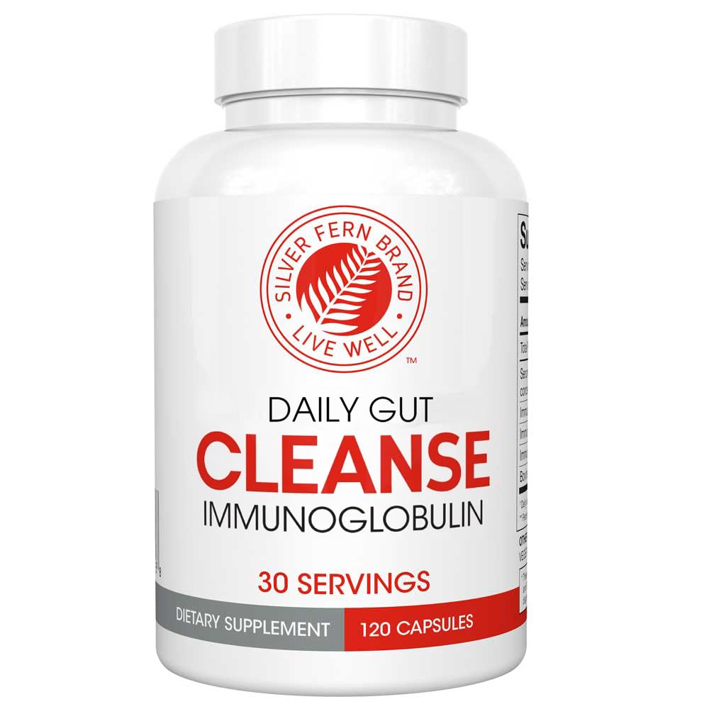 Silver Fern Cleanse bottle front for easy daily gut support
