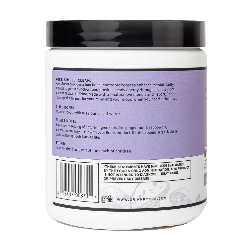 Measuring spoon included with Roots Focus for easy dosing.