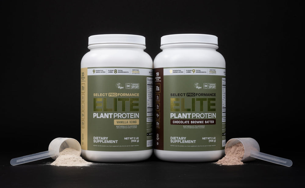 Ingredients blend image highlights fava, rice, chickpea for a complete protein.