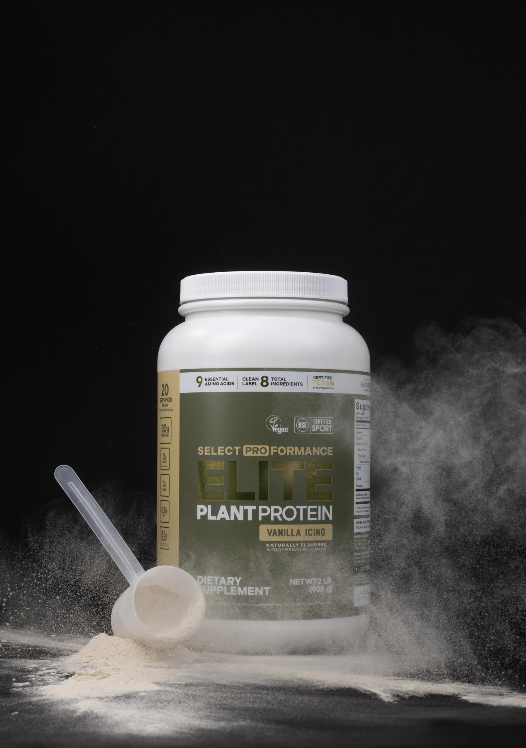 Prepared Vanilla Shake in glass highlights appealing taste without added sugar.