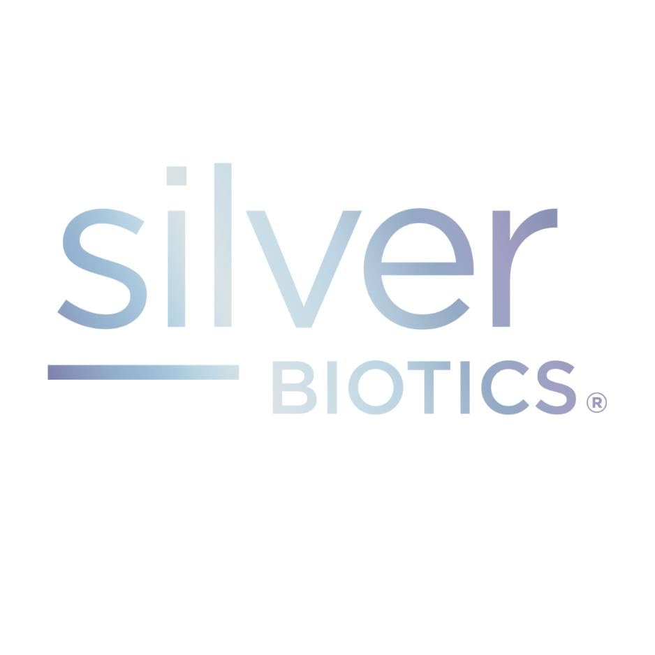 Silver Biotics packaging contrast highlights compact 4 oz sprayer option.