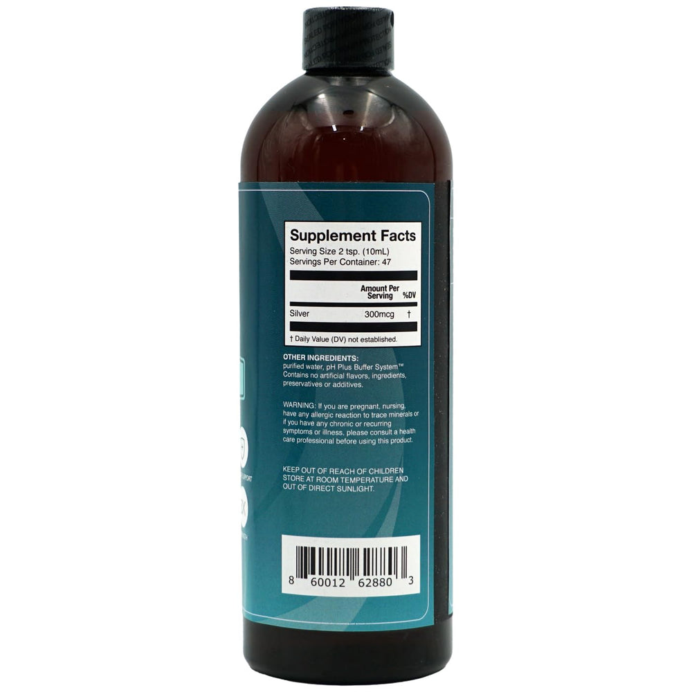 SILVIQ 30PPM label close-up showing structured silver formulation