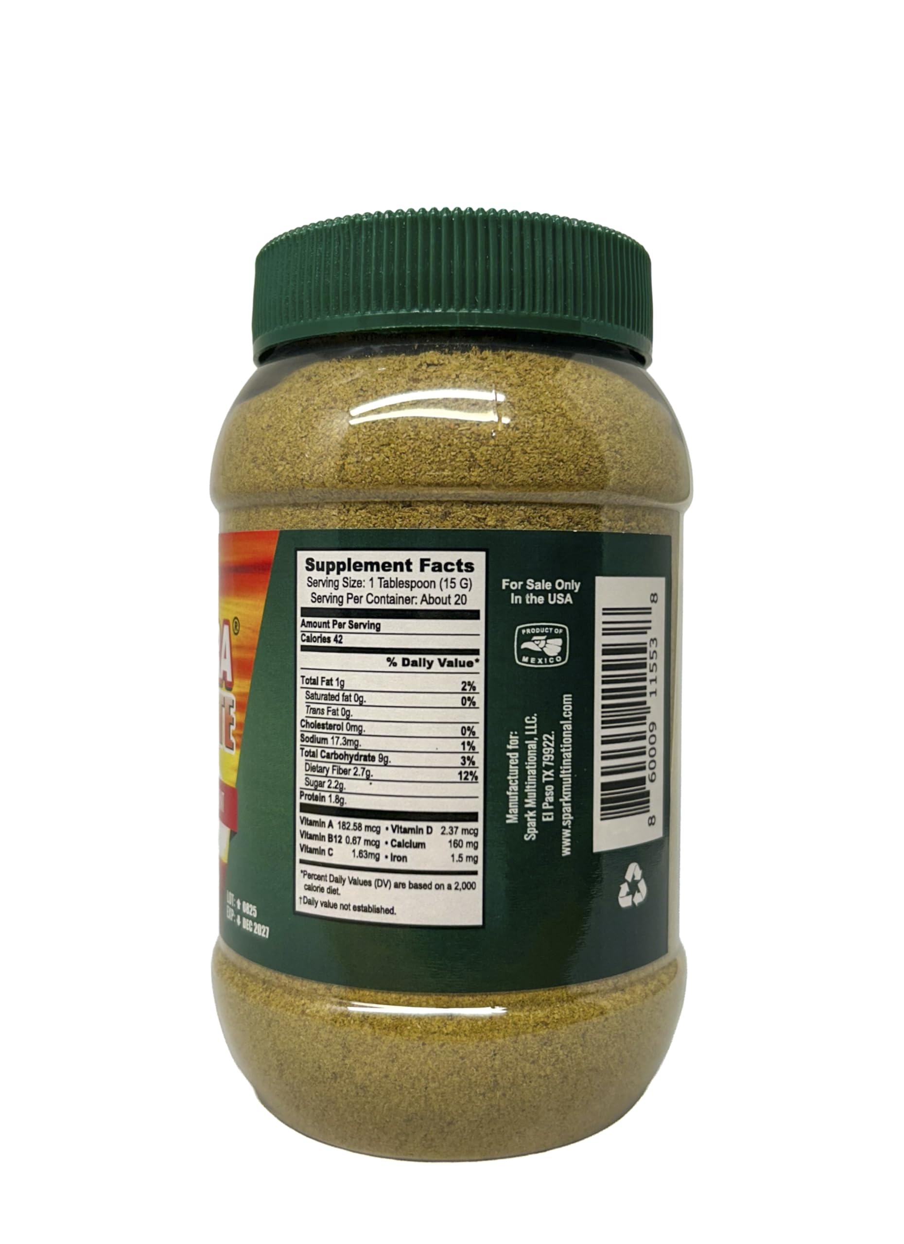 SIMIFIBRA FORTE MX 300g tub with scoop for convenient daily use.