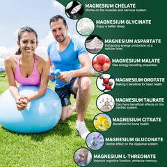 Simlike Magnesium 9-Forms packaging displays premium, easy-to-use supplement.