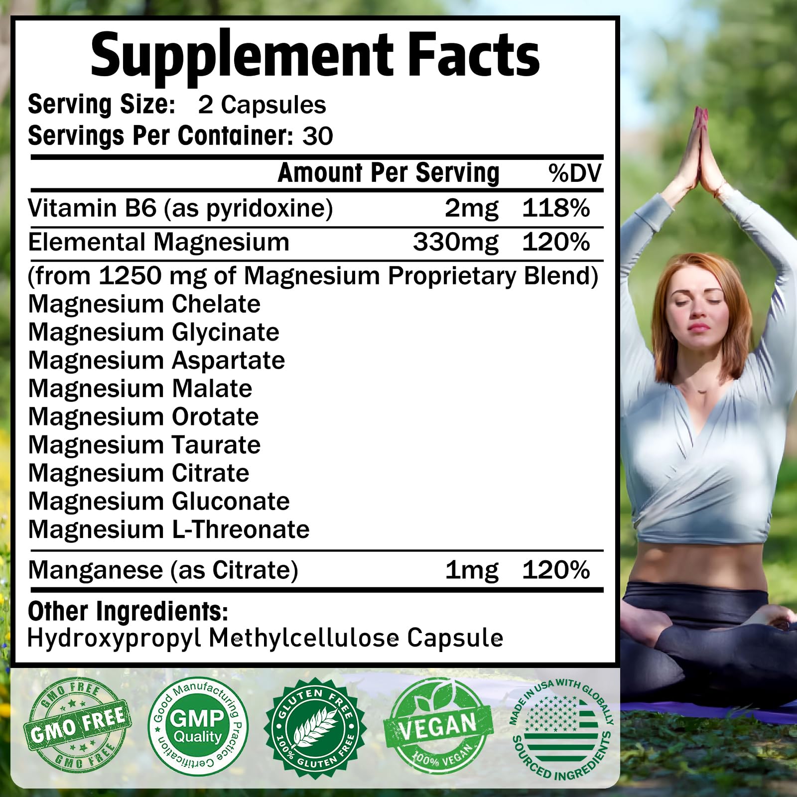 Simlike Magnesium 9-Forms pills closeup highlights diverse chelated forms for absorption.