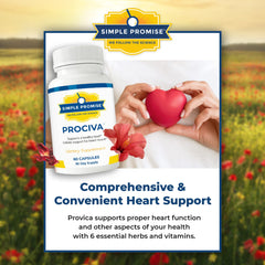 Prociva capsules on a spoon for convenient daily intake.