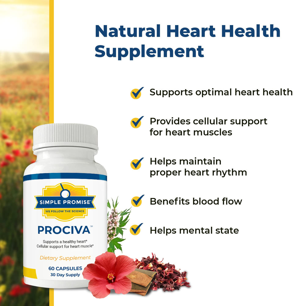 Prociva ingredients label shown for informed supplementation.
