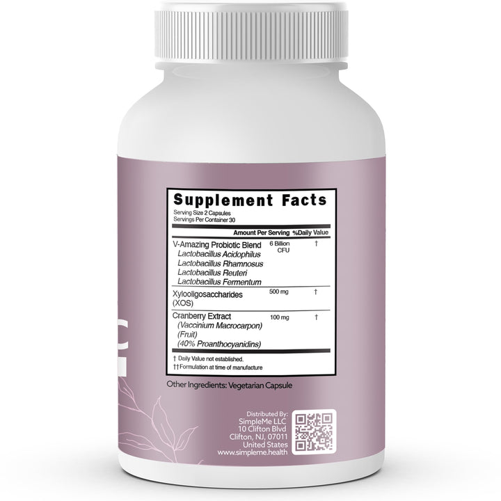 Subtle packaging and capsule appearance suggest high-quality probiotic blend.