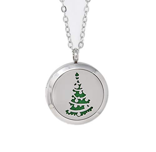 Simply Essential Solutions diffuser pendant with 30mm locket for portable aromatherapy
