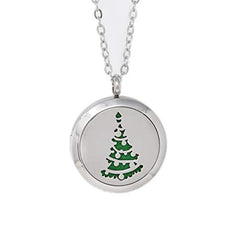 Simply Essential Solutions diffuser pendant with 30mm locket for portable aromatherapy