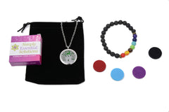 Simply Essential Solutions 20-inch chain shown with diffuser pendant for versatile styling