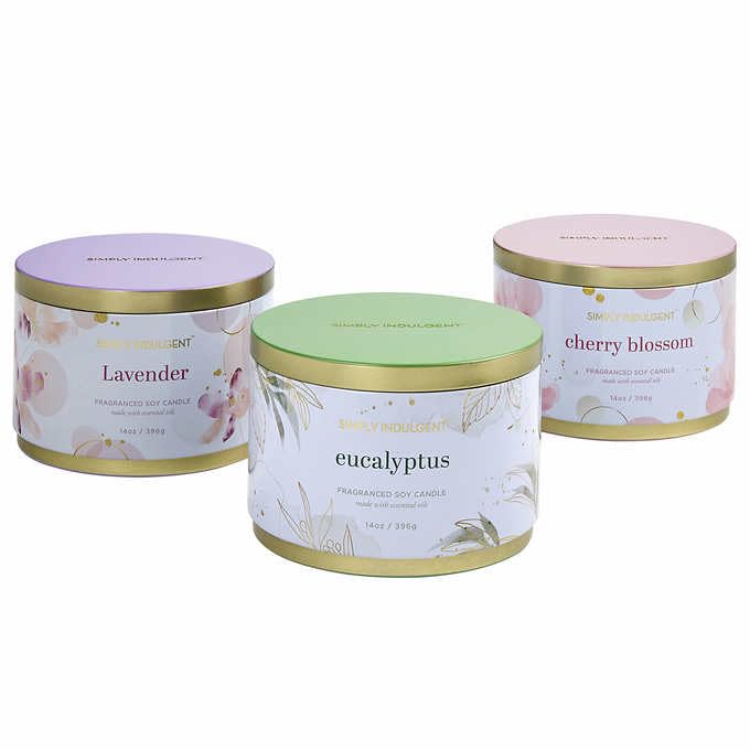 Simply Indulgent cherry blossom candle soft floral mood for bedrooms