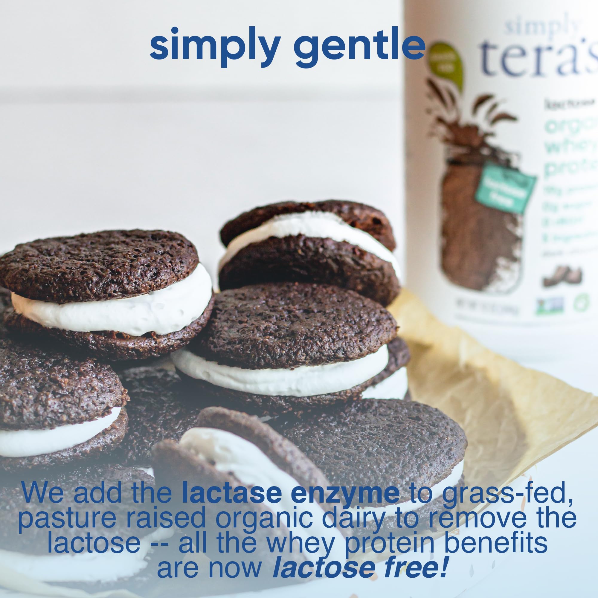 Simply tera's non-GMO gluten-free label visible on packaging
