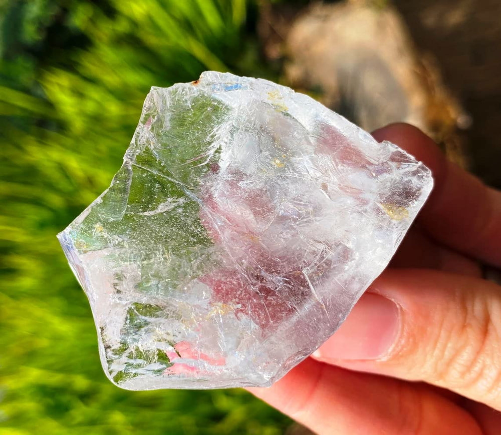 Simurg altar-ready clear quartz for rituals and meditation
