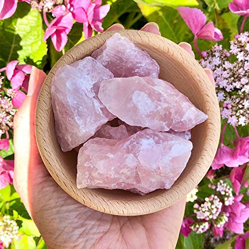 Simurg Reiki crystal healing rose quartz stones suitable for mindful rituals and crafting.