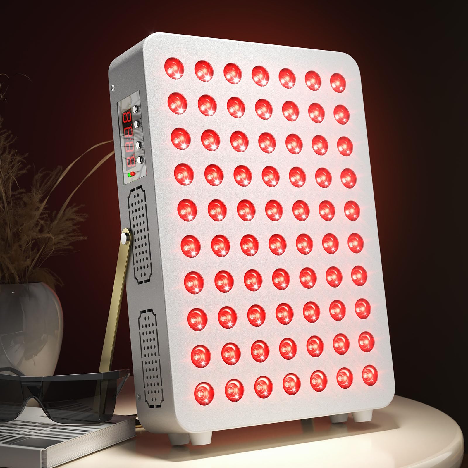 Singofire red light panel front view for at-home therapy sessions