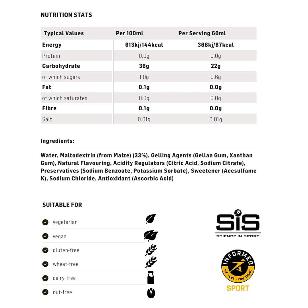 SiS GO isotonic energy variety pack in sports environment ready for endurance sessions