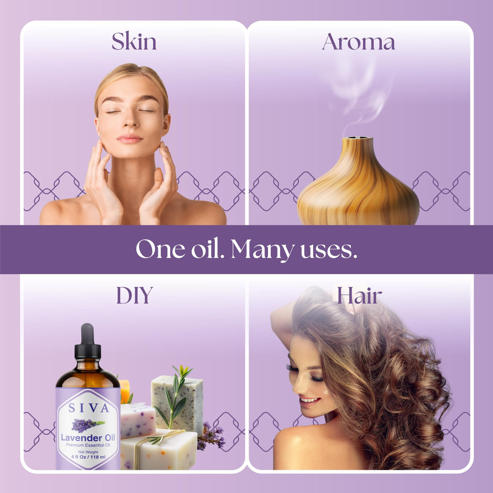 SIVA Lavender oil blended in bath or foot soak.