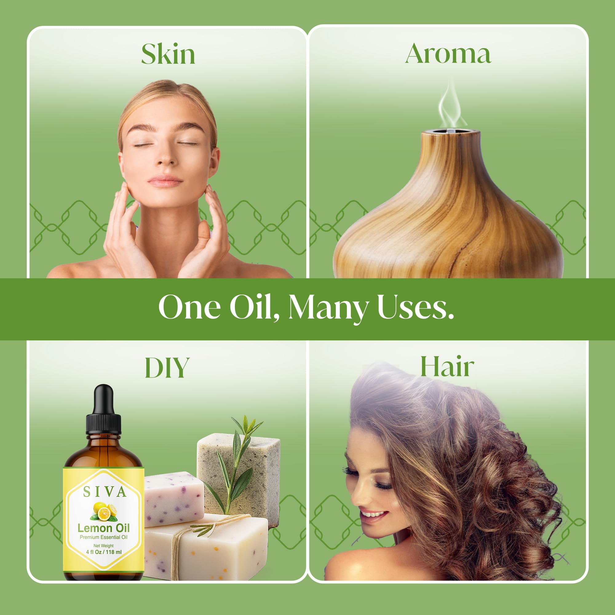 SIVA Organics lemon oil used in DIY soap and candle making.