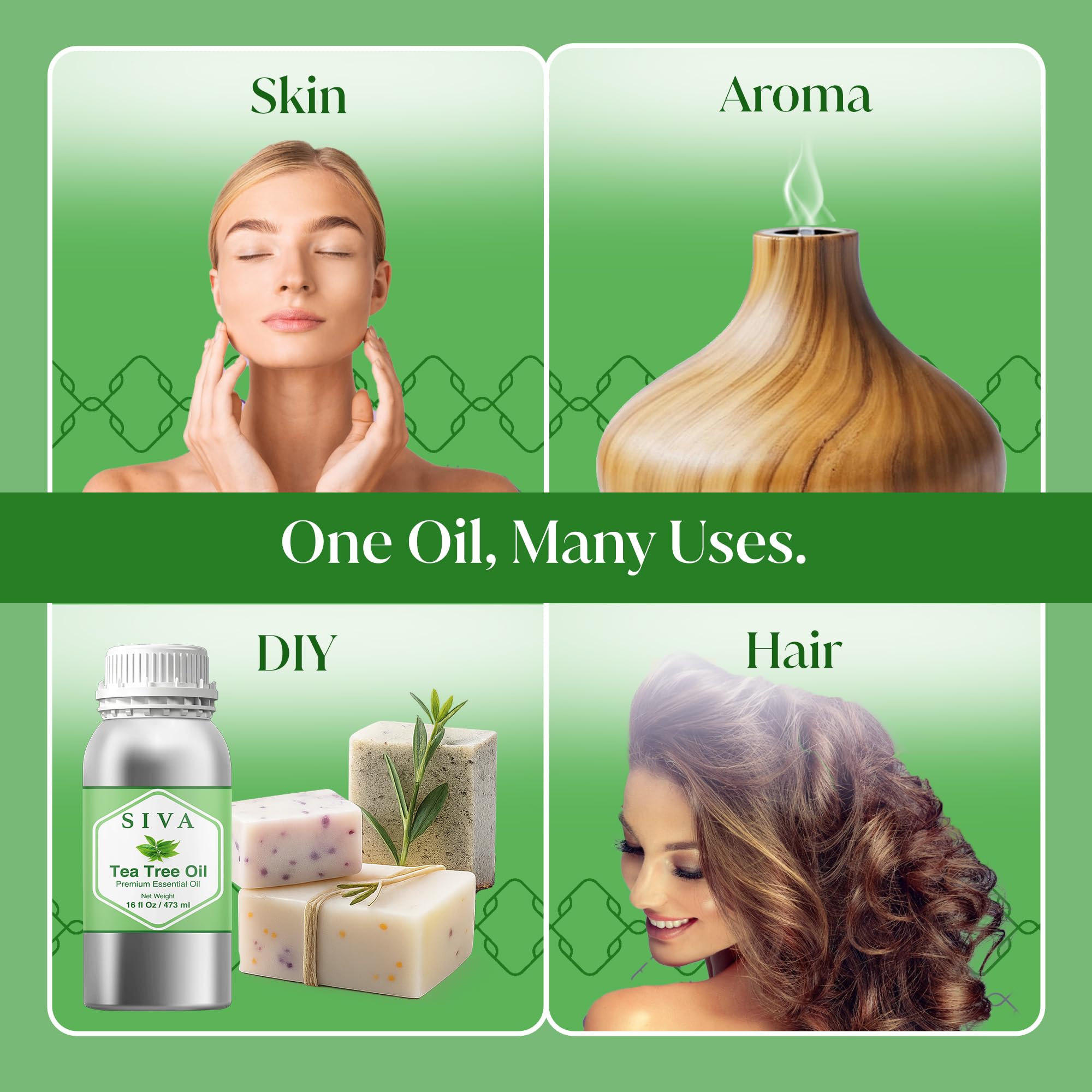 Bath time with SIVA Tea Tree Oil for a relaxing soak