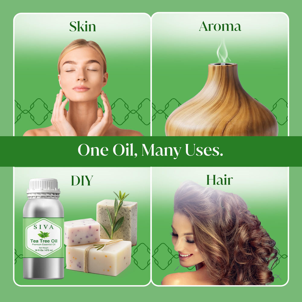 Bath time with SIVA Tea Tree Oil for a relaxing soak