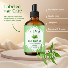SIVA Tea Tree Oil for face care and skin nourishment
