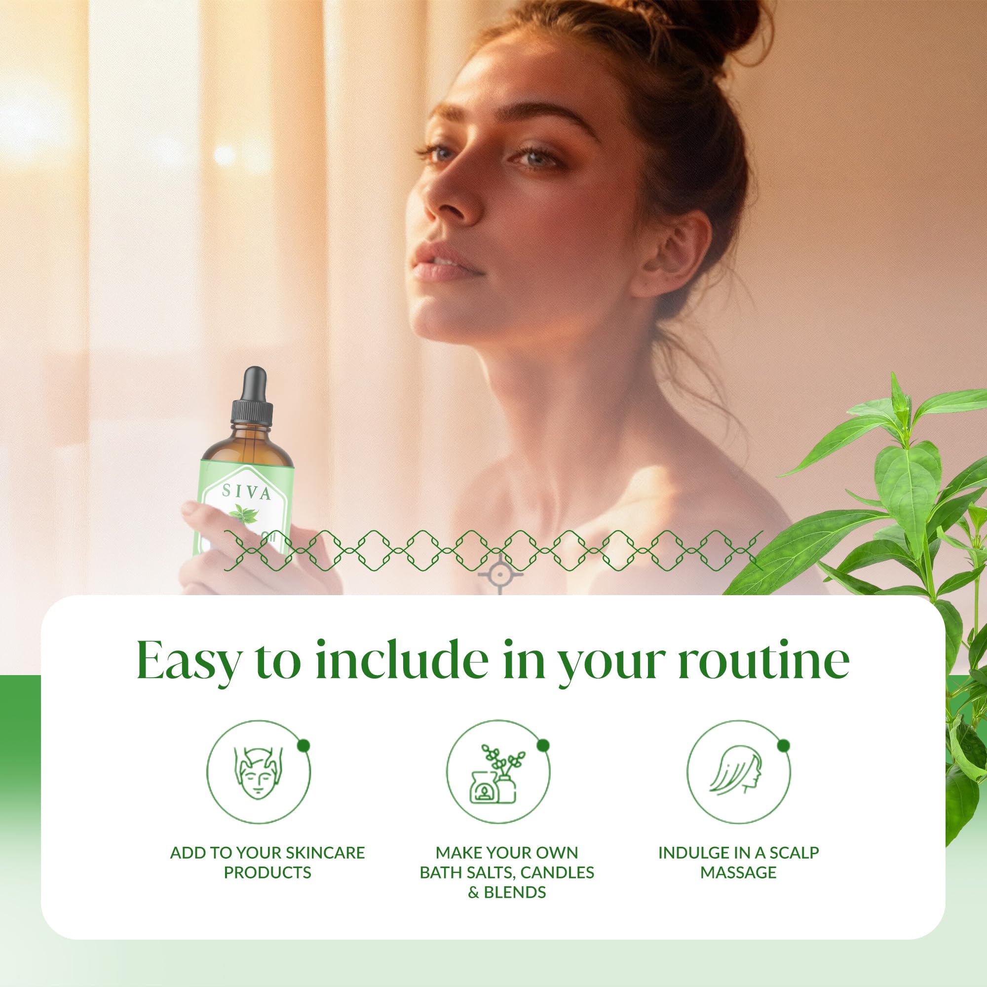 SIVA Tea Tree Oil for hair and scalp massage