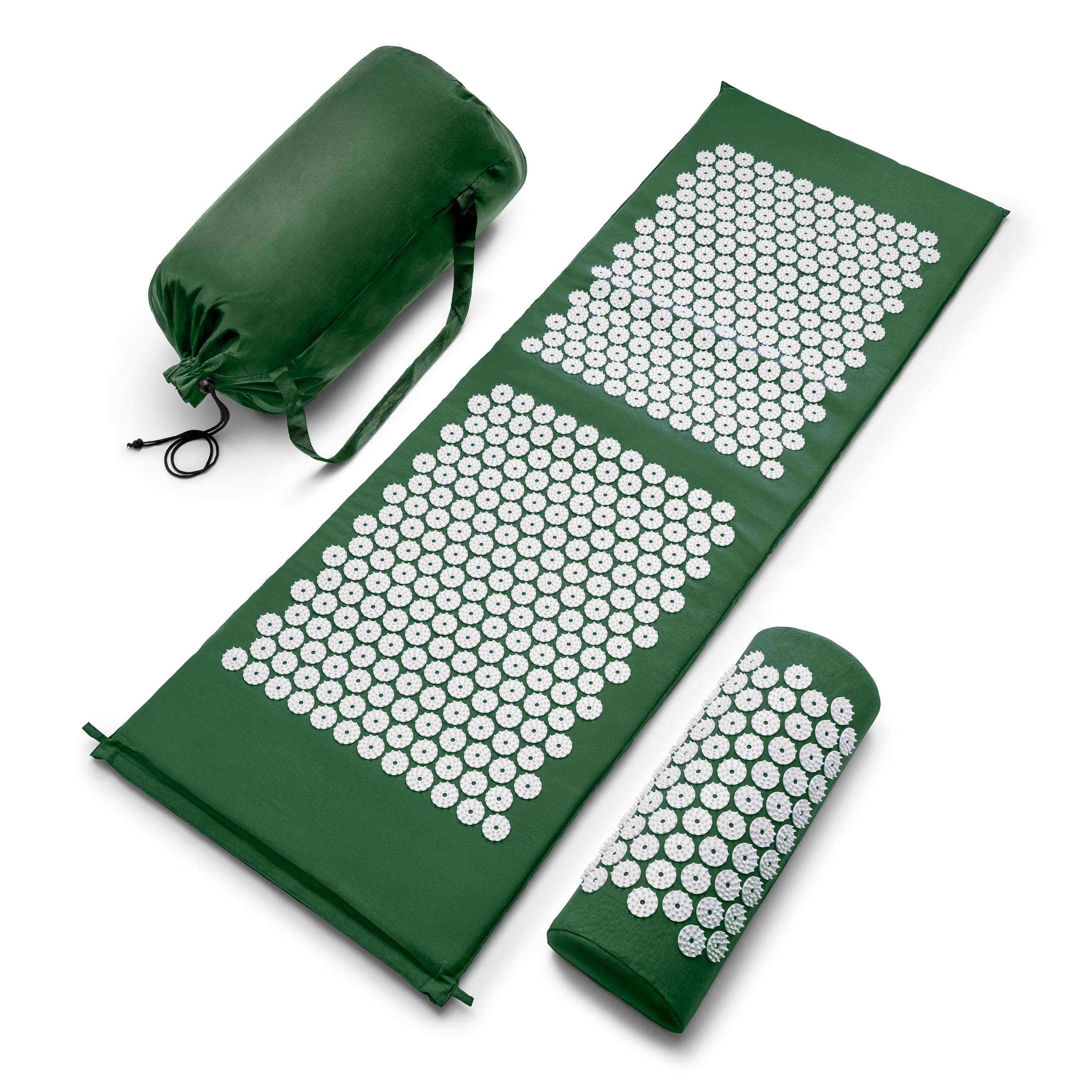Sivan Health acupressure mat close-up showing massage points for relaxation.