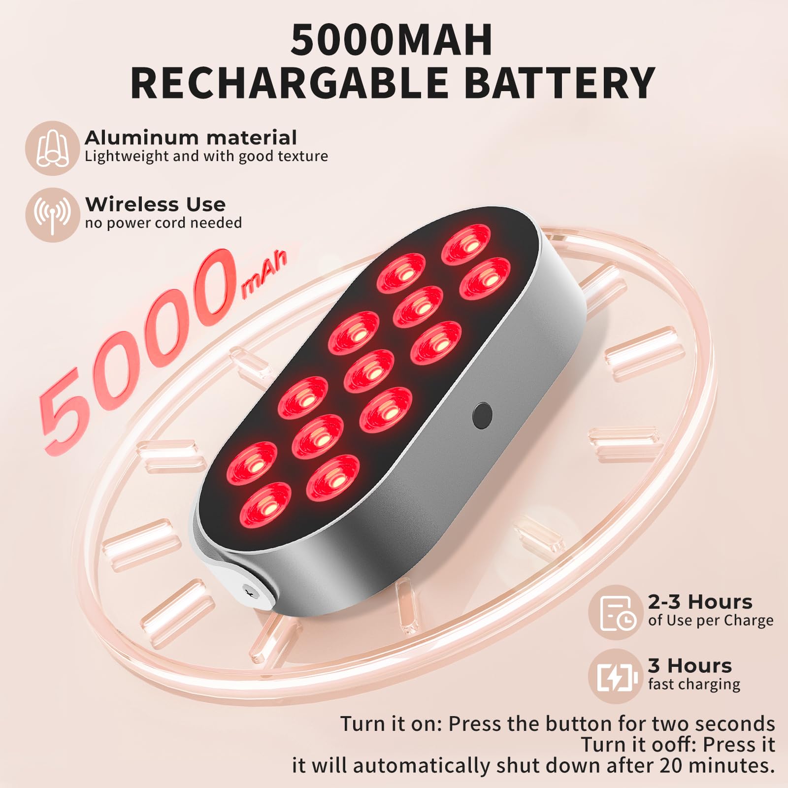Durable Siyiteng aluminum alloy red light box for daily use.