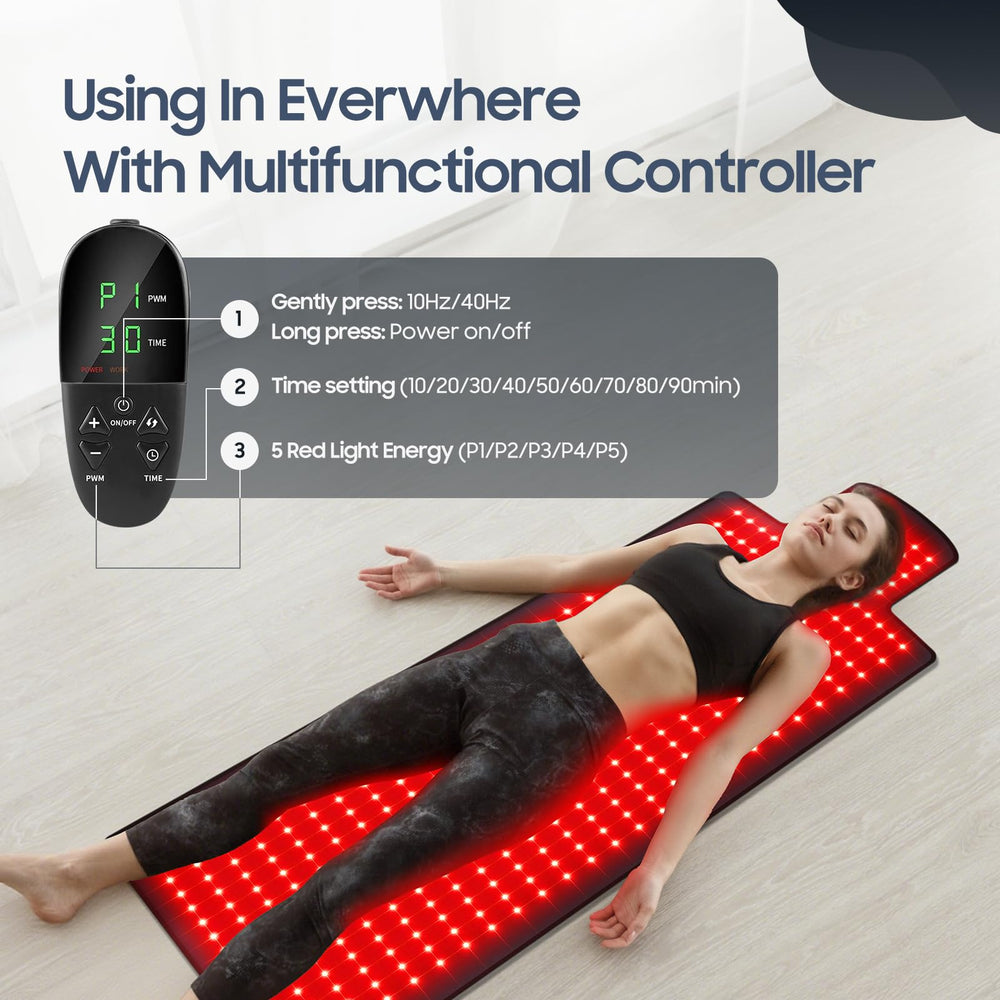 Use during workouts or rest for gentle warmth and relaxation.