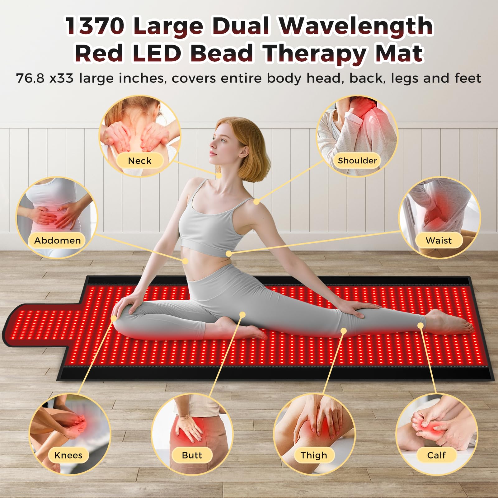 Siyiteng therapy mat premium leather surface, easy to clean and hygienic