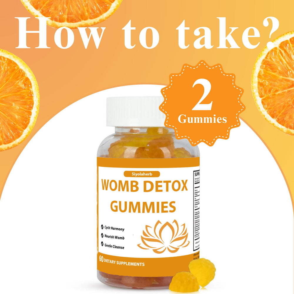 Siyolaherb Womb Gummies support ovarian and uterine wellness for balance.