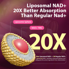 Sizyok NAD capsules close-up showing compact, easy-to-swallow softgels
