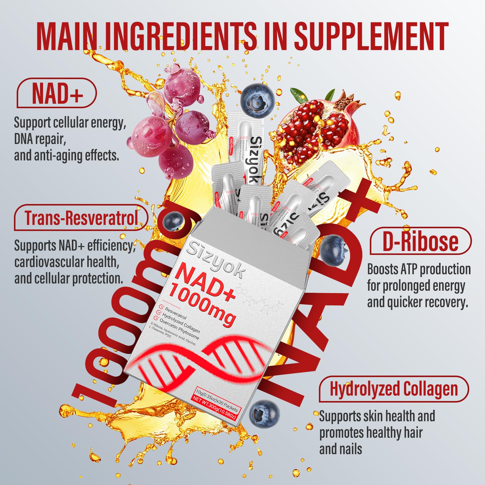 Sizyok PQQ and quercetin support mitochondrial energy and focus.