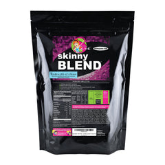 Creamy cookies and cream Skinny Blend shake ready to fuel workouts and busy days.