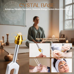 Skitobed Yang 384Hz tuning fork for grounding and clarity.
