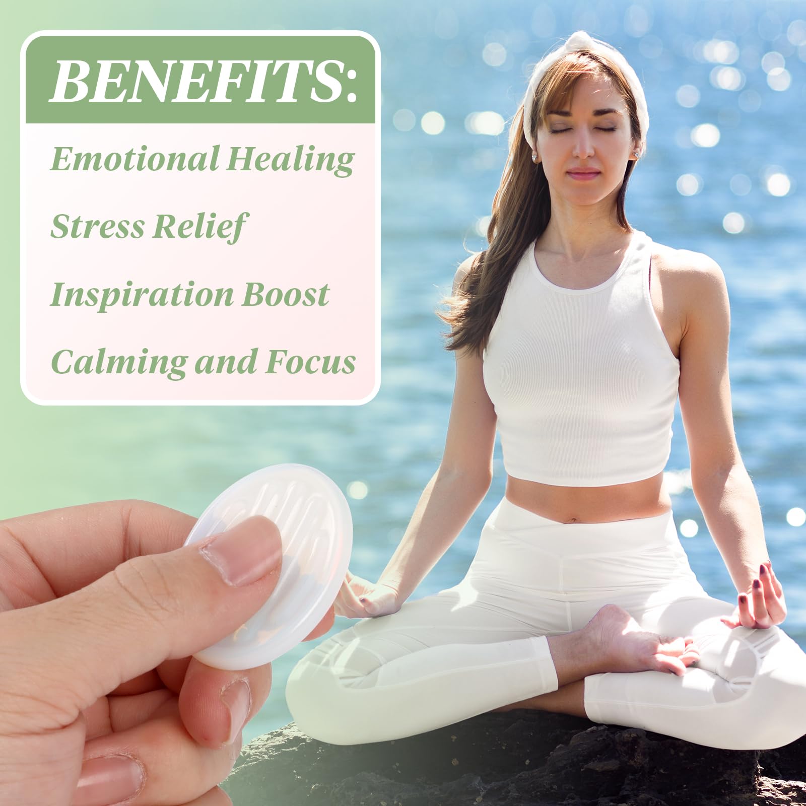 Sklenice multi-stone set invites mindful moments and pocket relief sessions.