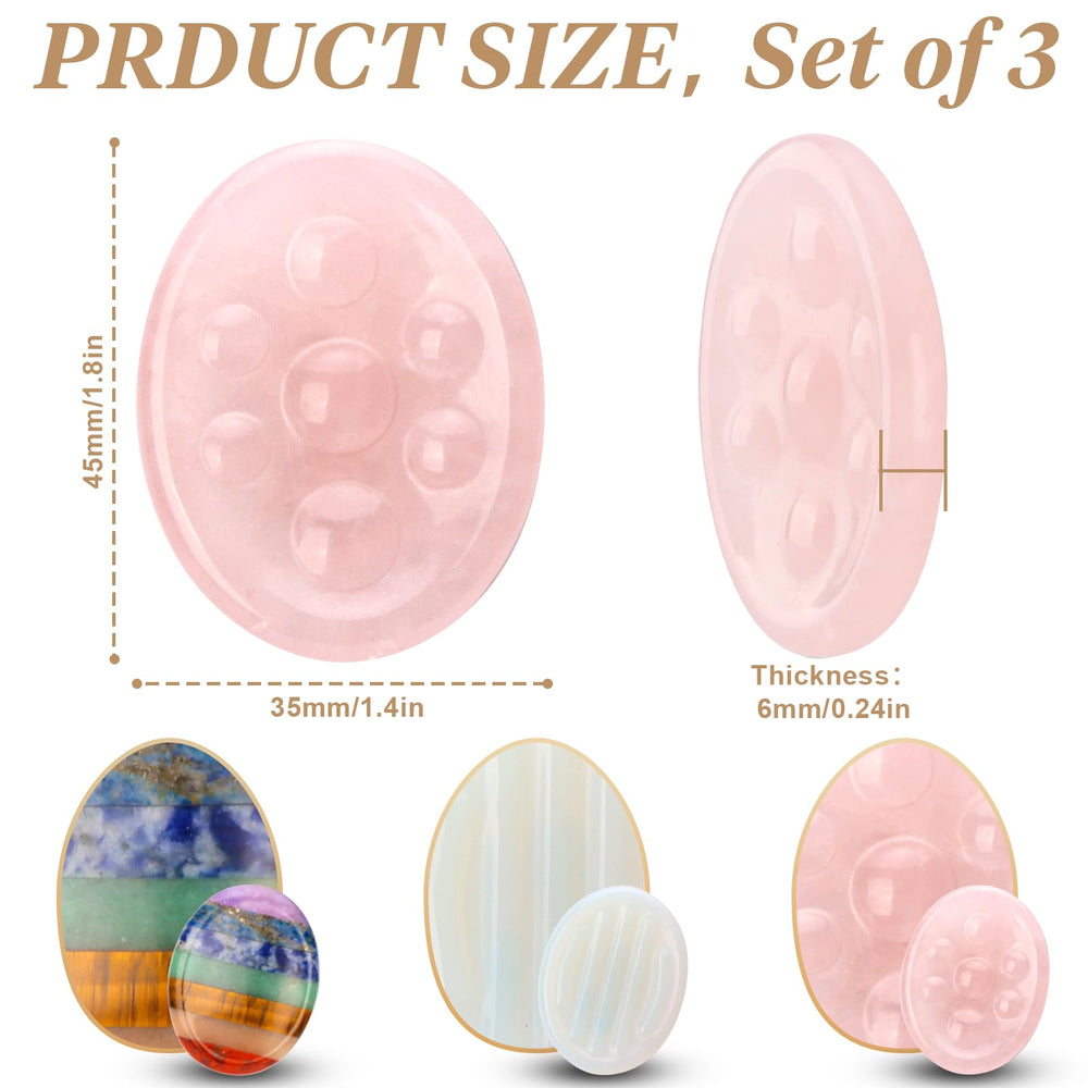 SKLENICE rainbow opalite thumb stone for balanced energy
