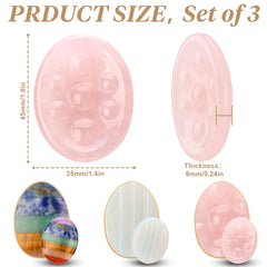 SKLENICE rainbow opalite thumb stone for balanced energy