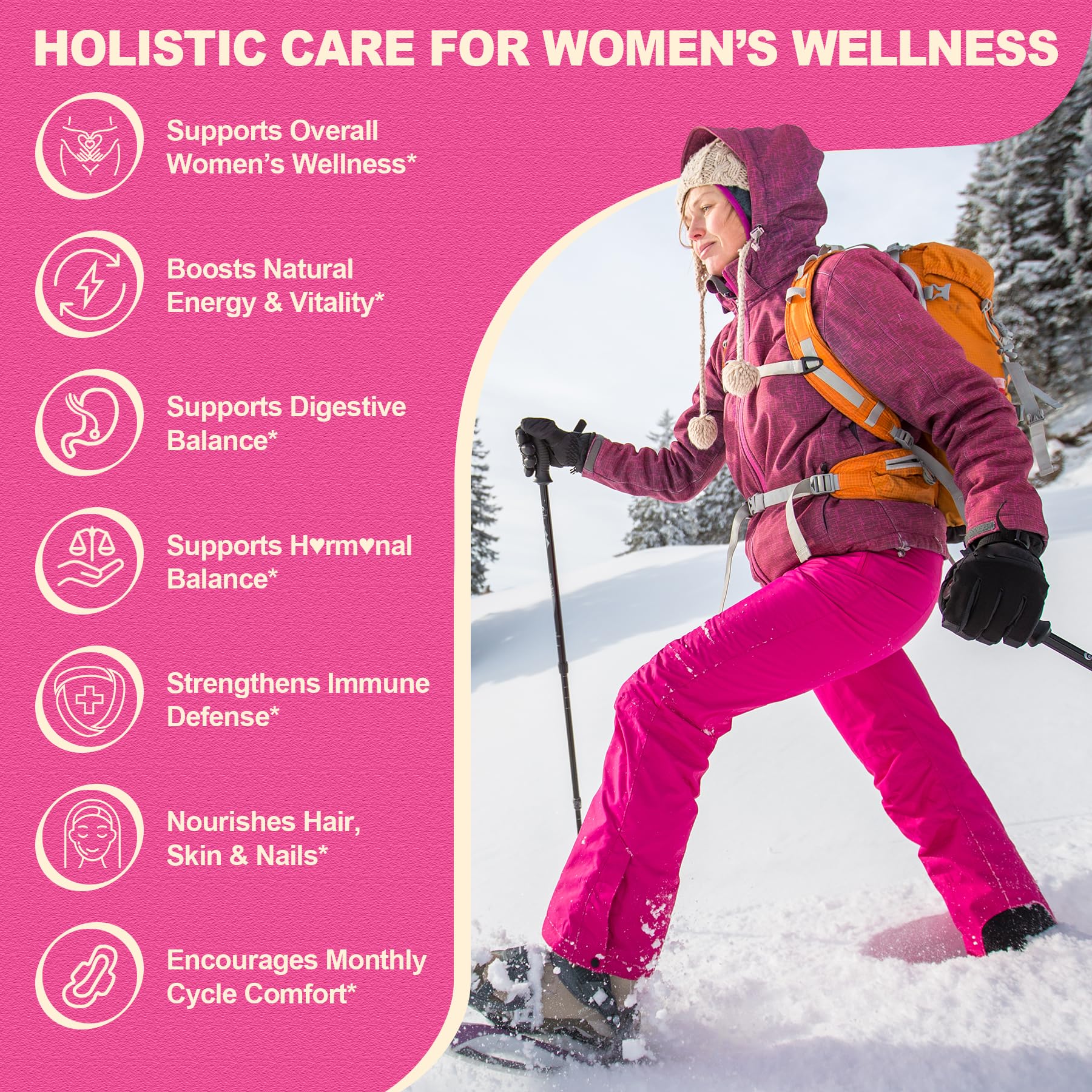 SKLIA capsules arranged for daily use.