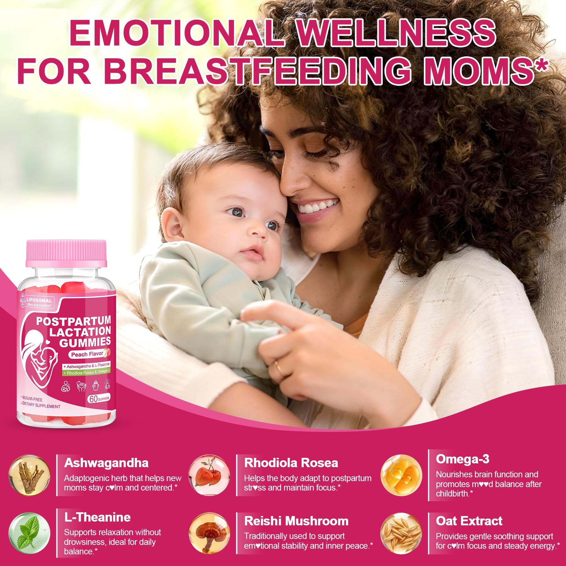 Omega-3 from algae in SKLIA gummies.